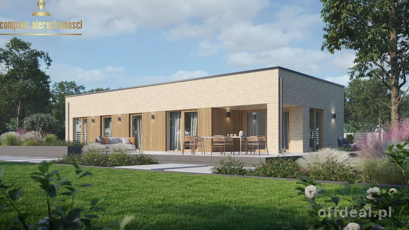 Komfortowy Dom Parterowy z Garażem Dwustanowiskowym | 115,74 m² | 4 Pokoje & Spiżarnia
