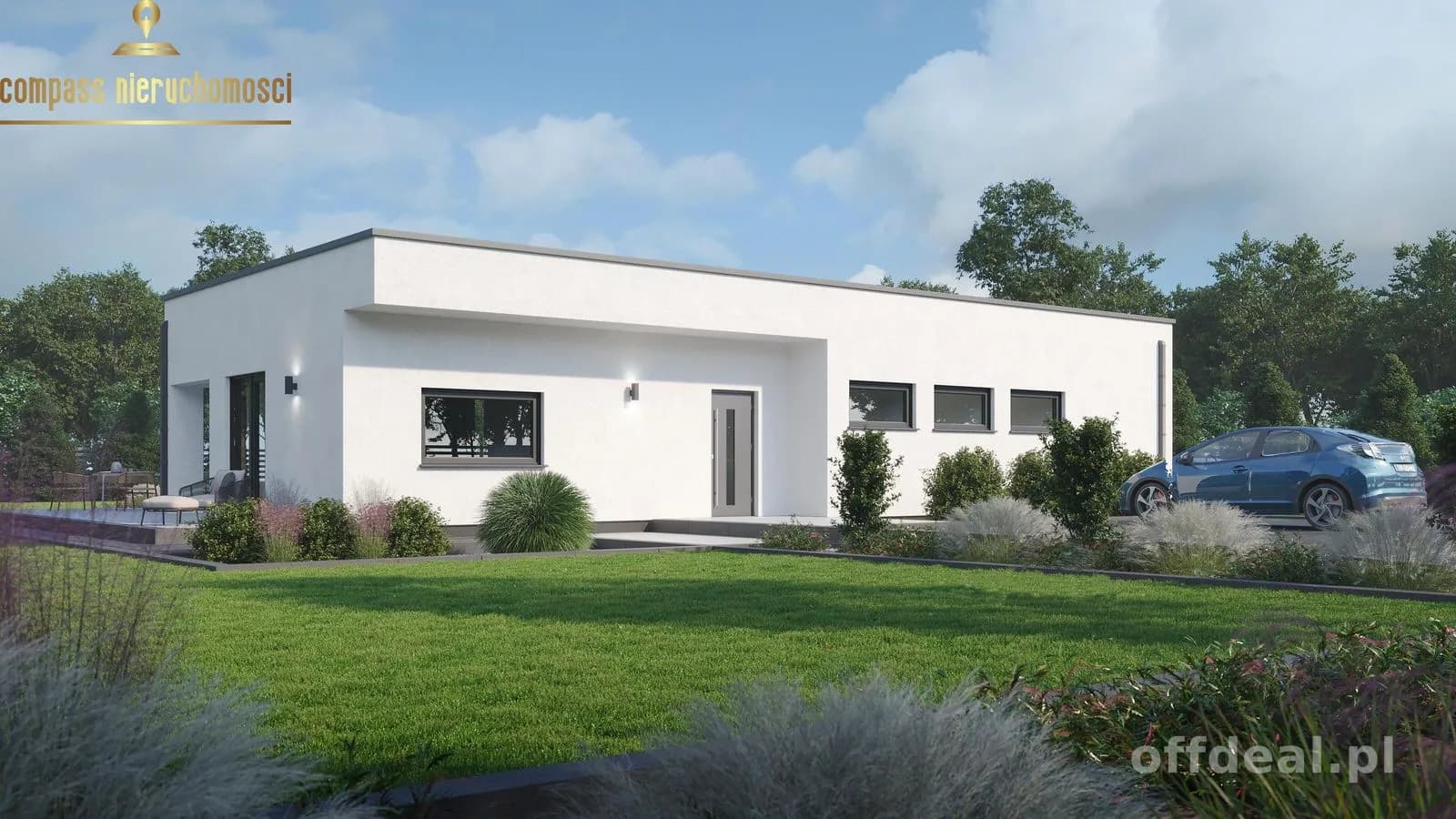 Komfortowy Dom Parterowy z Garażem Dwustanowiskowym | 115,74 m² | 4 Pokoje & Spiżarnia