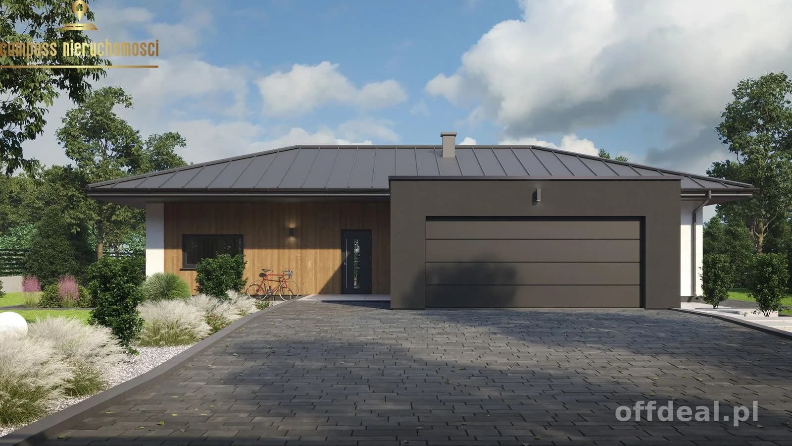 Komfortowy Dom Parterowy z Garażem Dwustanowiskowym | 115,74 m² | 4 Pokoje & Spiżarnia
