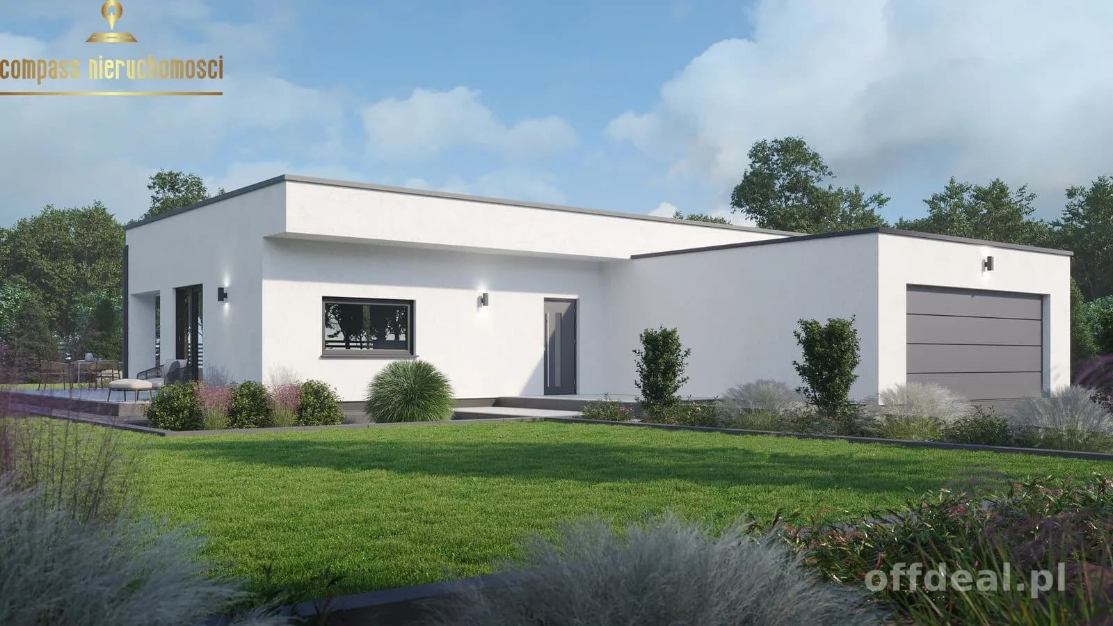 Komfortowy Dom Parterowy z Garażem Dwustanowiskowym | 115,74 m² | 4 Pokoje & Spiżarnia