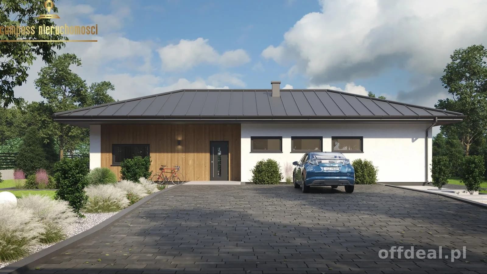 Komfortowy Dom Parterowy z Garażem Dwustanowiskowym | 115,74 m² | 4 Pokoje & Spiżarnia