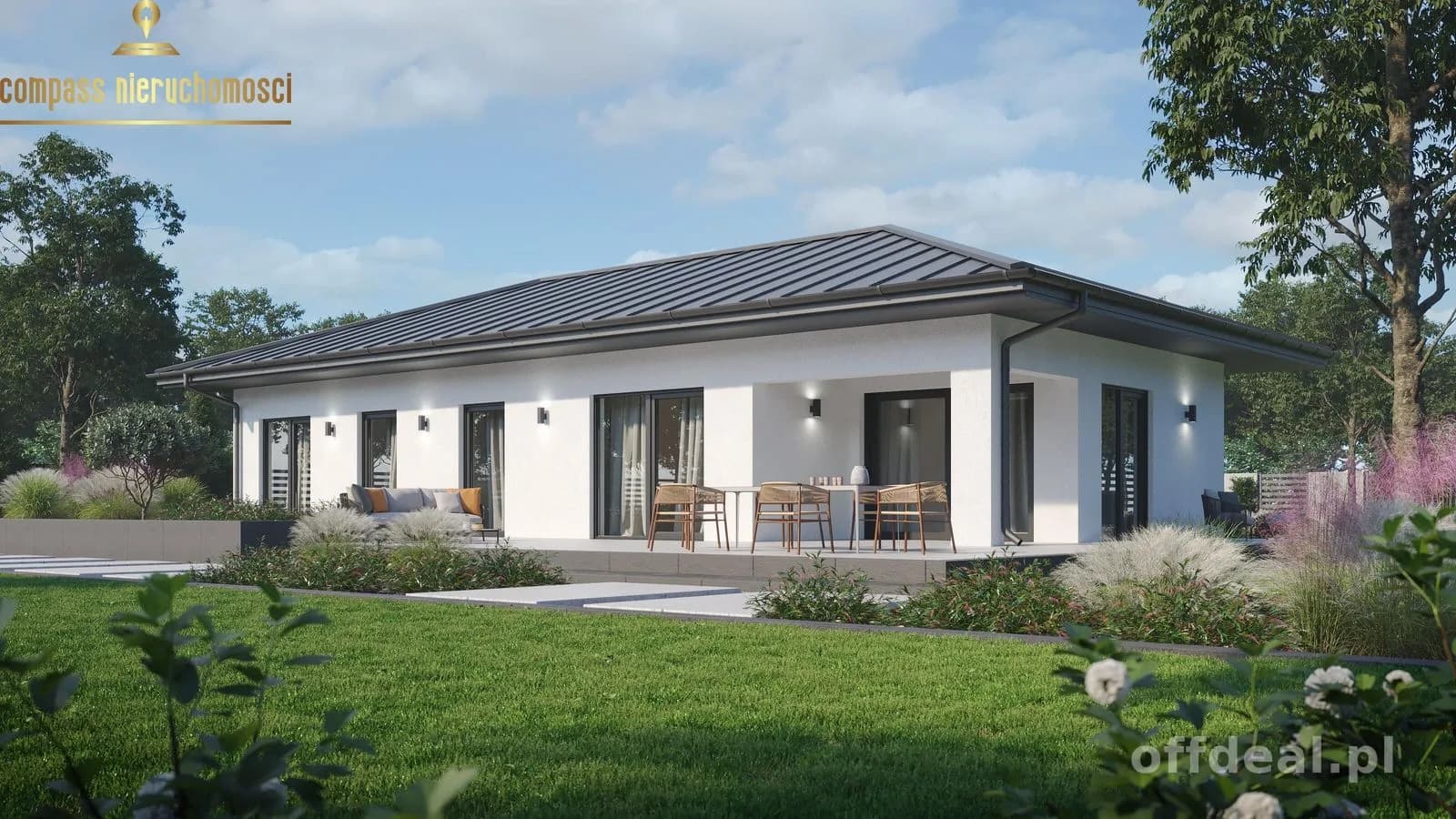 Komfortowy Dom Parterowy z Garażem Dwustanowiskowym | 115,74 m² | 4 Pokoje & Spiżarnia