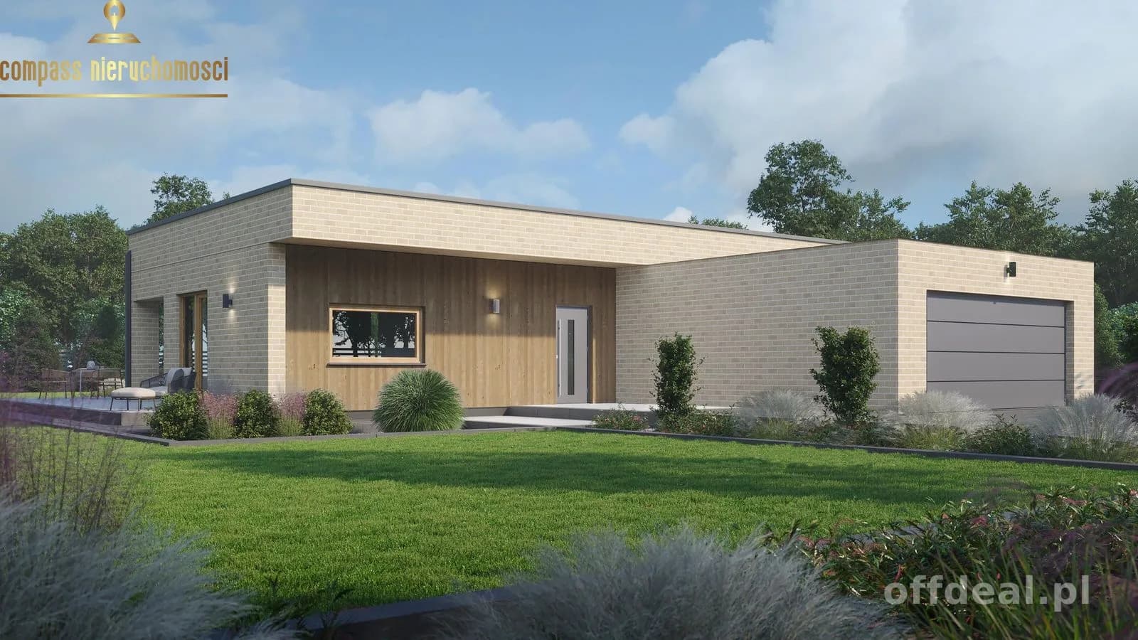 Komfortowy Dom Parterowy z Garażem Dwustanowiskowym | 115,74 m² | 4 Pokoje & Spiżarnia