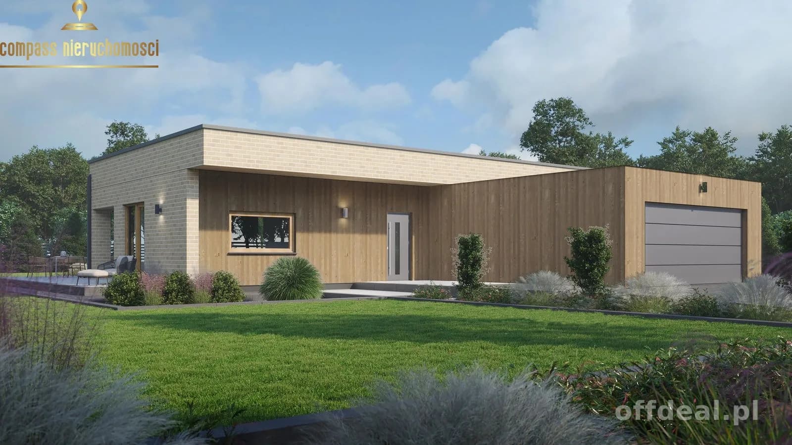 Komfortowy Dom Parterowy z Garażem Dwustanowiskowym | 115,74 m² | 4 Pokoje & Spiżarnia