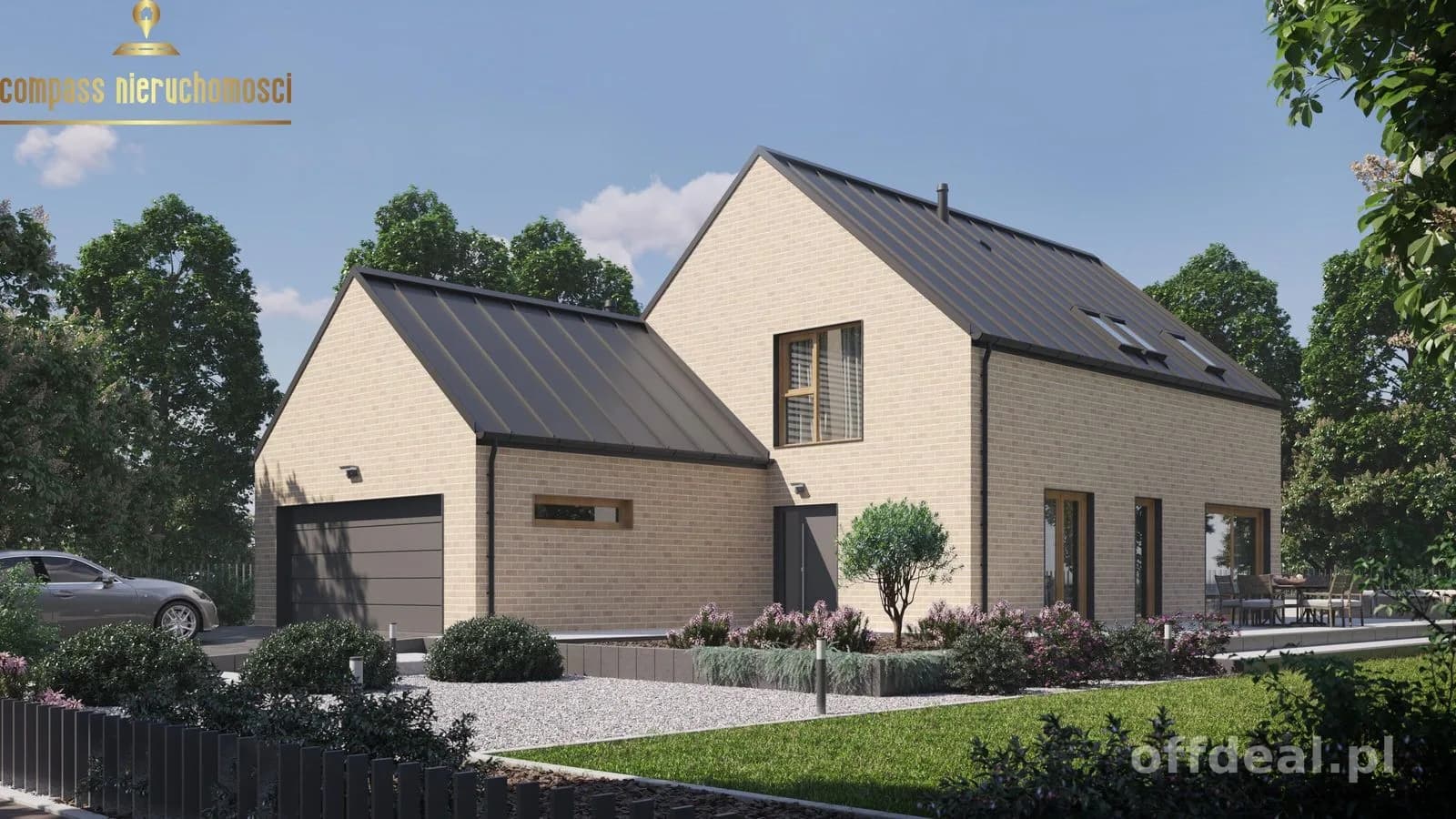 Przestronny Dom z Garażem Dwustanowiskowym | P.12 | 186,26 m² | 5 Pokoi & Gabinet