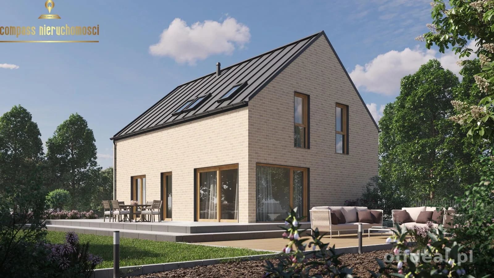 Przestronny Dom z Garażem Dwustanowiskowym | P.12 | 186,26 m² | 5 Pokoi & Gabinet