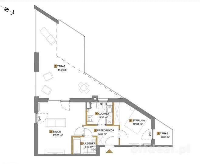 Zdjęcie 6: Mieszkanie, 2 pokoje, 50 m², Warszawa