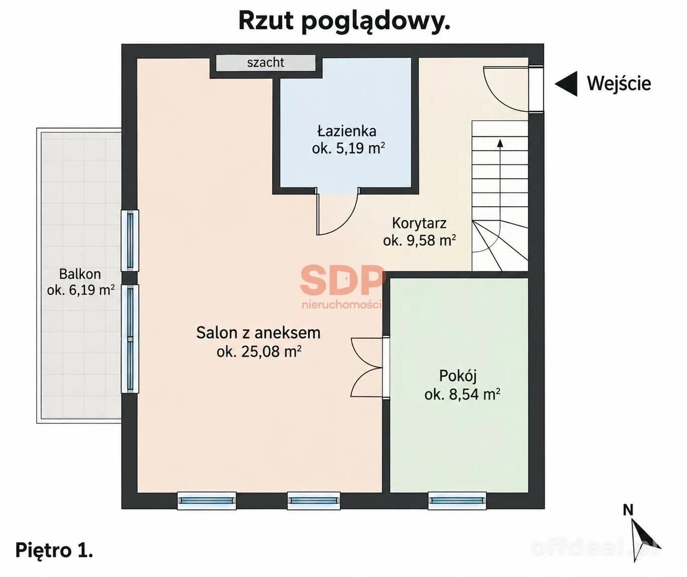 квартира на продаж у Siechnice | 4-кімн. | 86,04 m²
