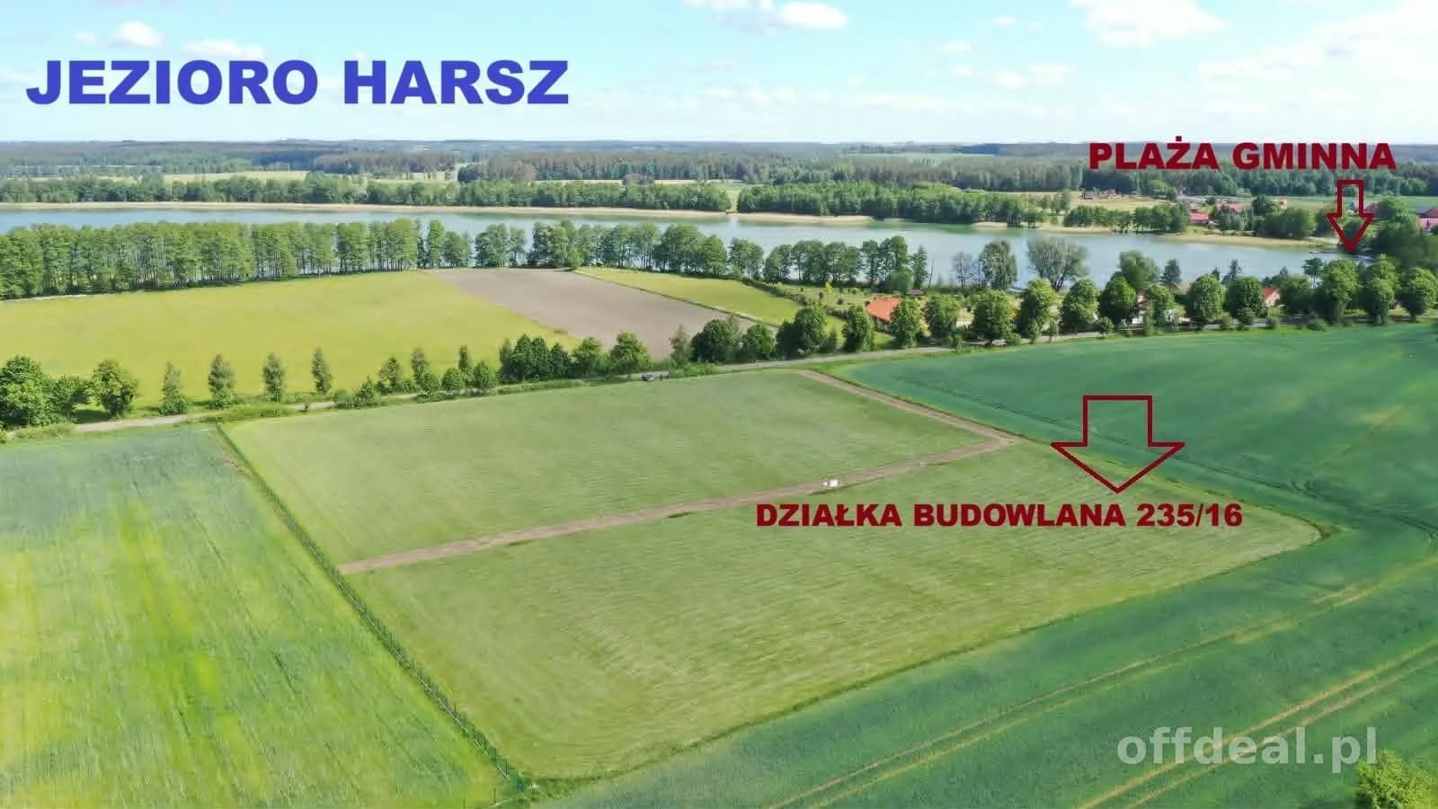 Działka budowlana Harsz - Twoja ostoja spokoju
