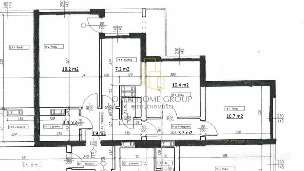 Zdjęcie 10: Mieszkanie, 3 pokoje, 59 m², Wrocław