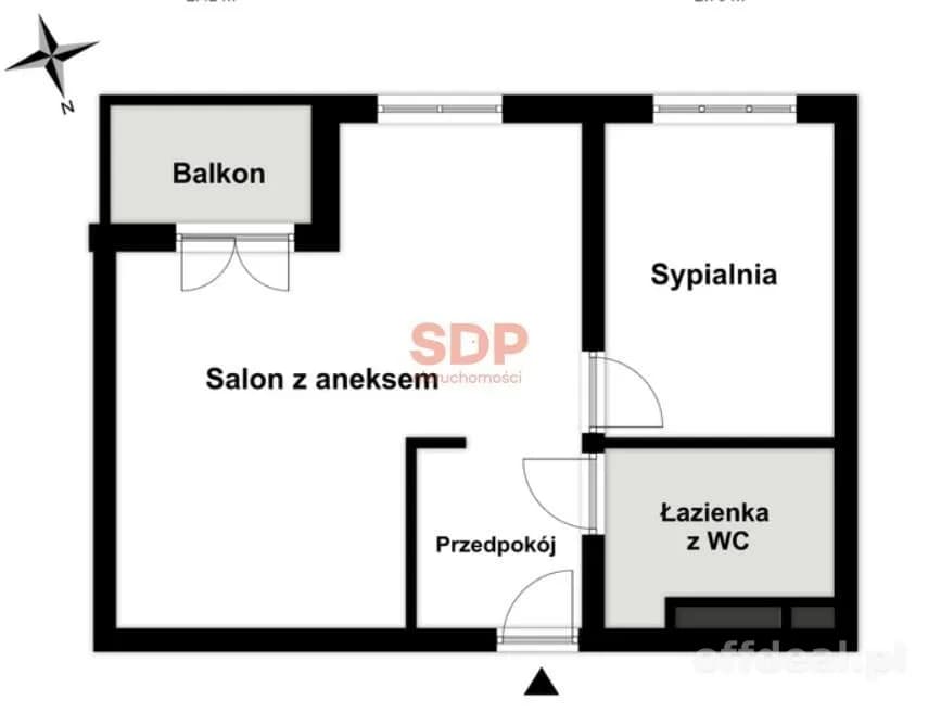 | 2-pokojowe mieszkanie w nowym budownictwie| osiedle Idylla |