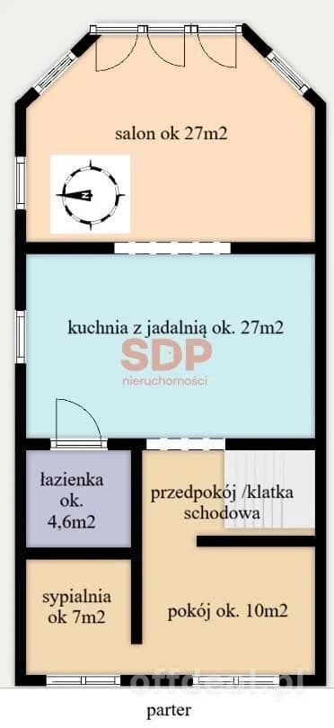 6 pokojowy dom z duzym ogrodem na zachodzie Wrocławia blisko parku.