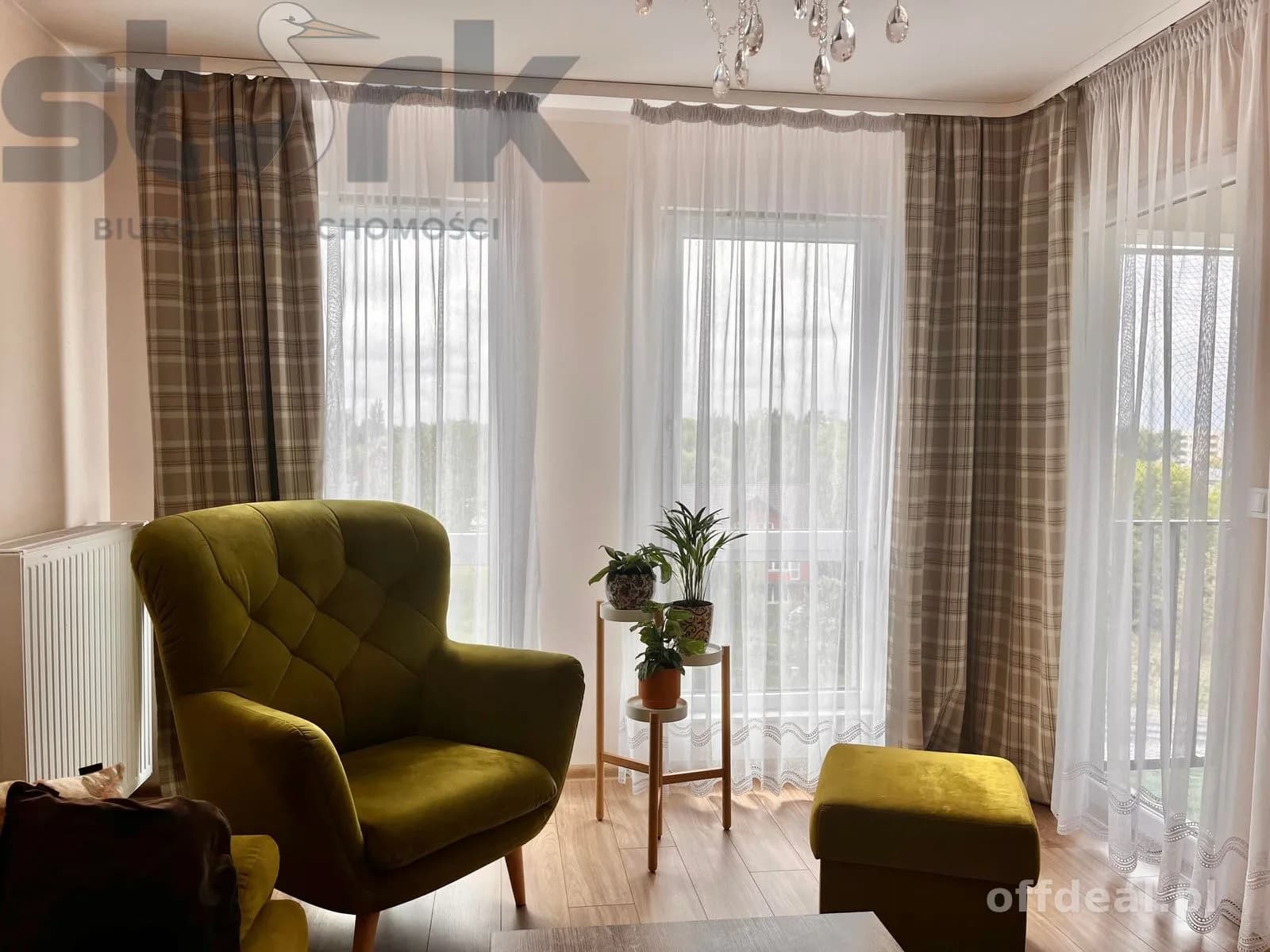 Najem okazjonalny 2-pokojowe - Żyrardów-winda-balkon-parking