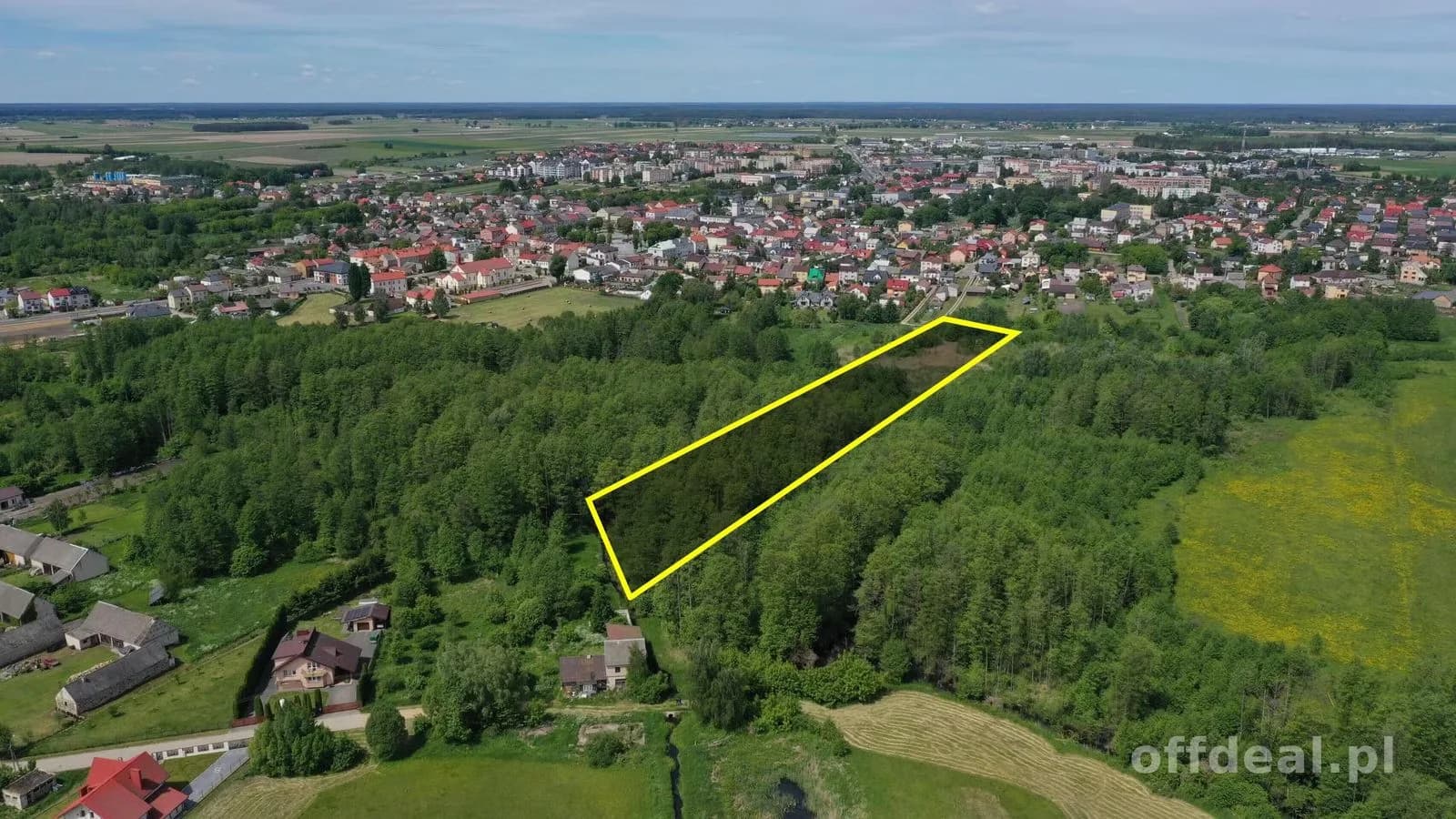 Działka rolno-leśna w Kolnie – 1,1850 ha