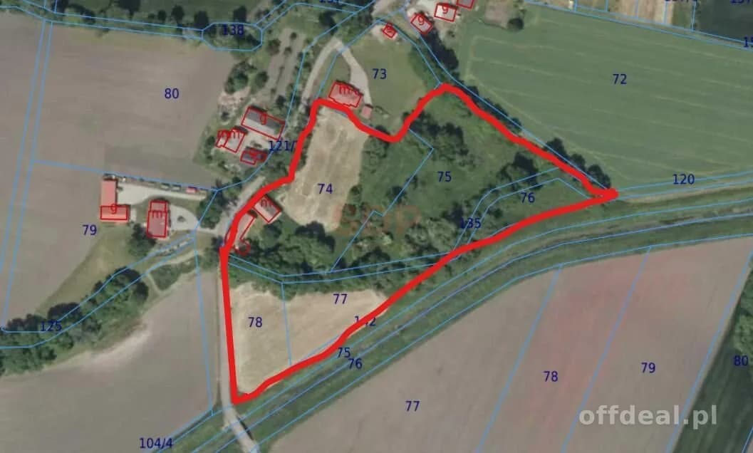 plot for sale in Bartoszowa | 17,400 m²