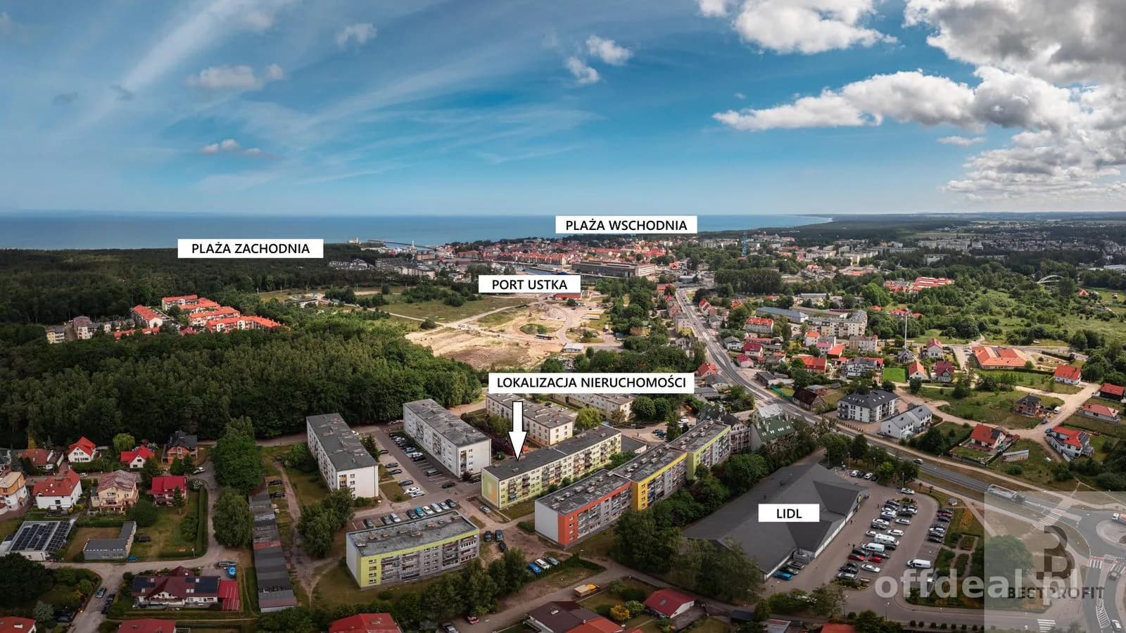 Mieszkanie 4pok, parter, Ustka ul. Przylesie