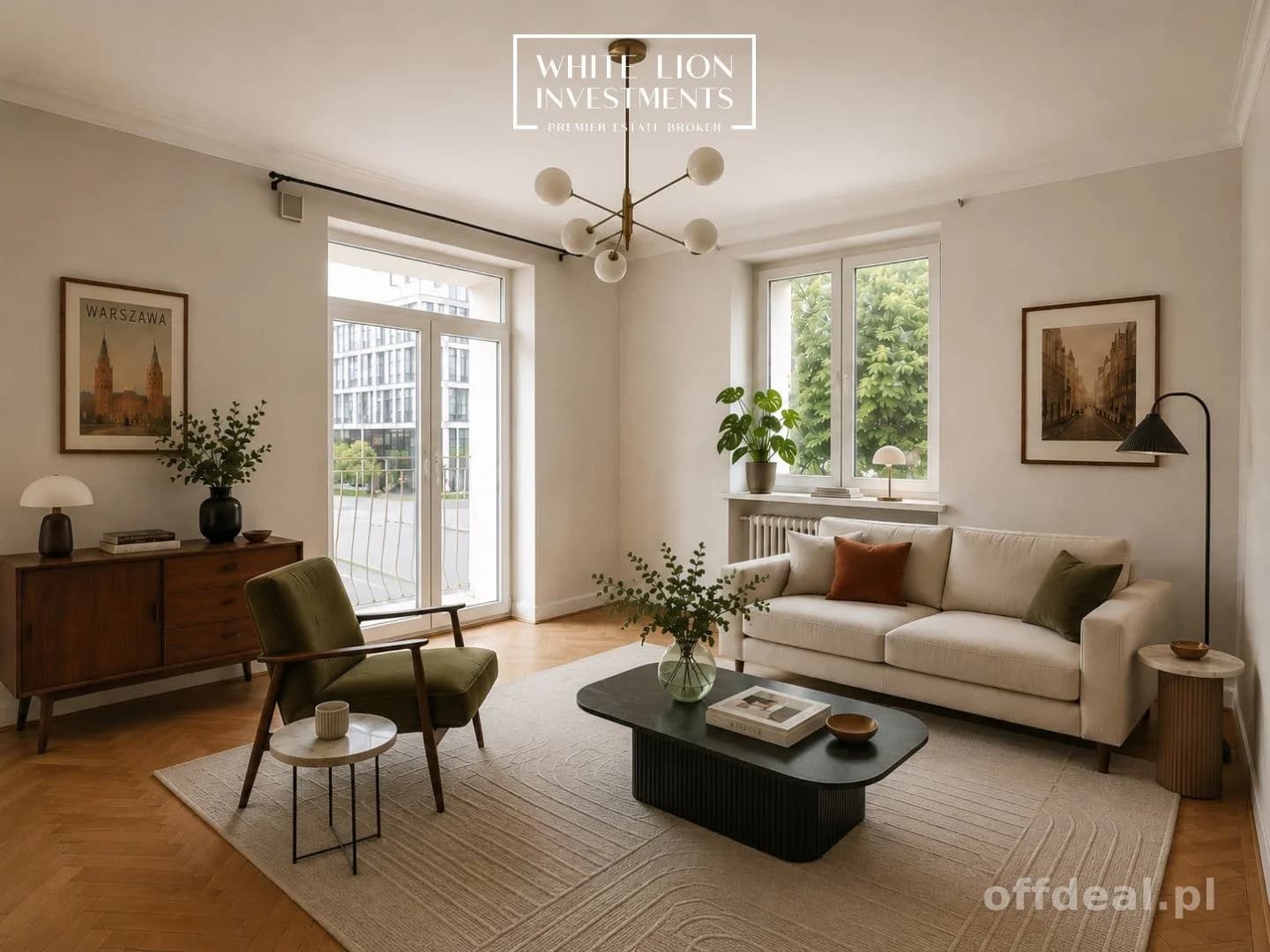 2 pokoje| 46,7 m²| 2 balkony| Kamienica| Mokotów
