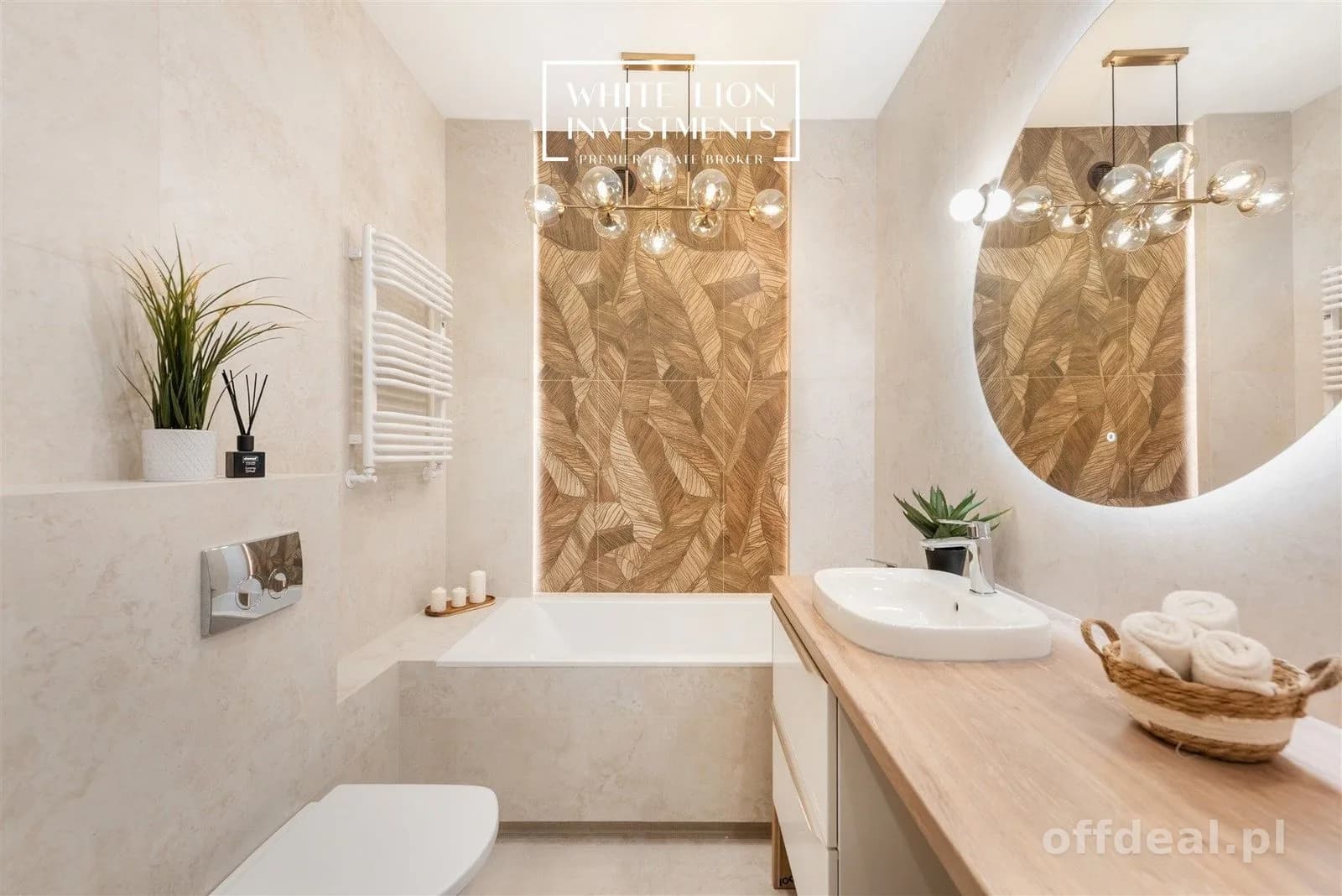 Royal Residence | 92 m² | 3 pokoje | 2 łazienki | ogród 20 m² | garaż
