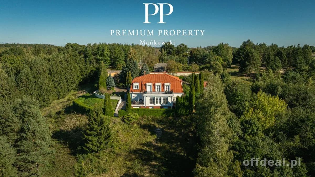 Rezydencja obok jeziora / 477m2 / 3.5 ha działka