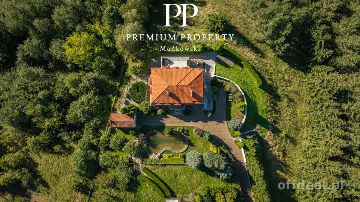 Rezydencja obok jeziora / 477m2 / 3.5 ha działka