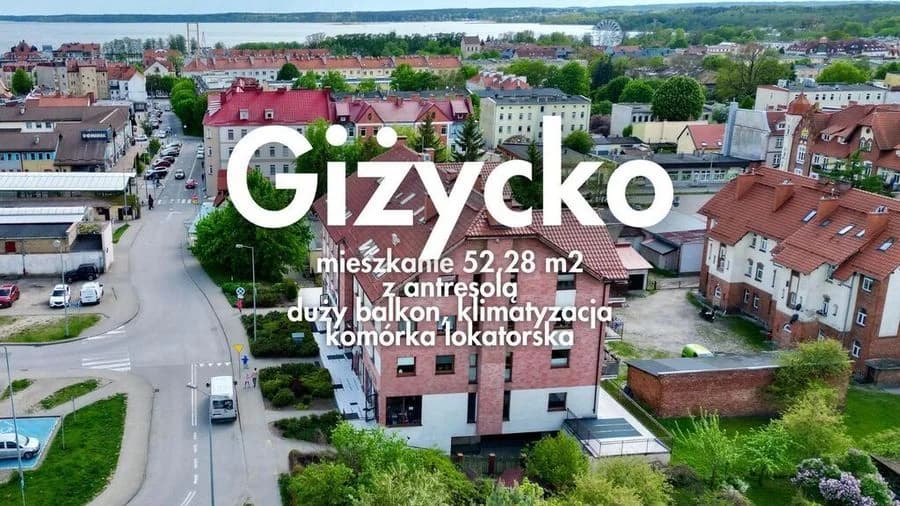 Giżycko | mieszkanie 52,28 m2 w centrum