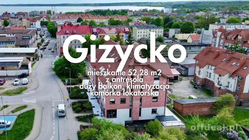 Giżycko | mieszkanie 52,28 m2 w centrum