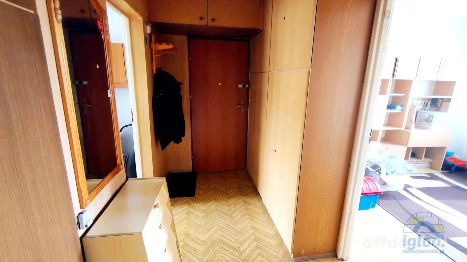 Rozkładowe mieszkanie do aranżacji 3 pok + kuchnia