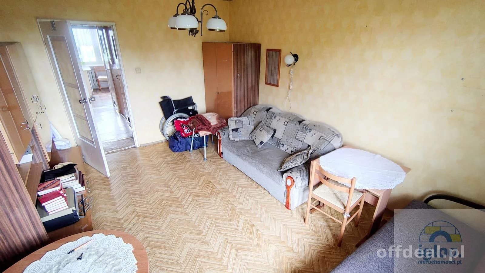 Rozkładowe mieszkanie do aranżacji 3 pok + kuchnia