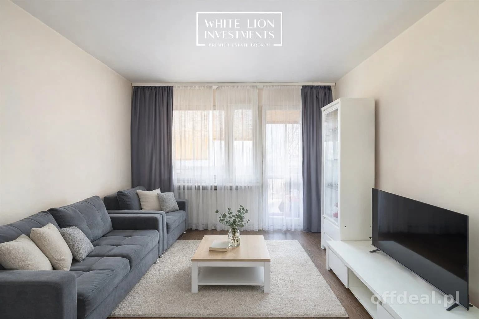 3 pokoje | 56,8 m² | Bielany | loggia | 2 komórki