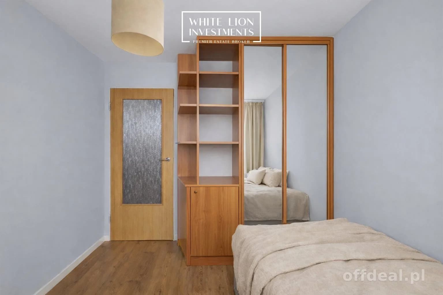 3 pokoje | 56,8 m² | Bielany | loggia | 2 komórki