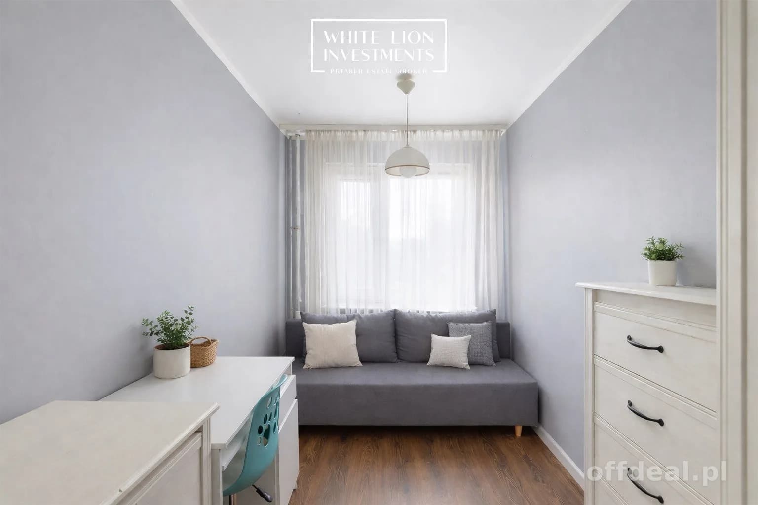 3 pokoje | 56,8 m² | Bielany | loggia | 2 komórki