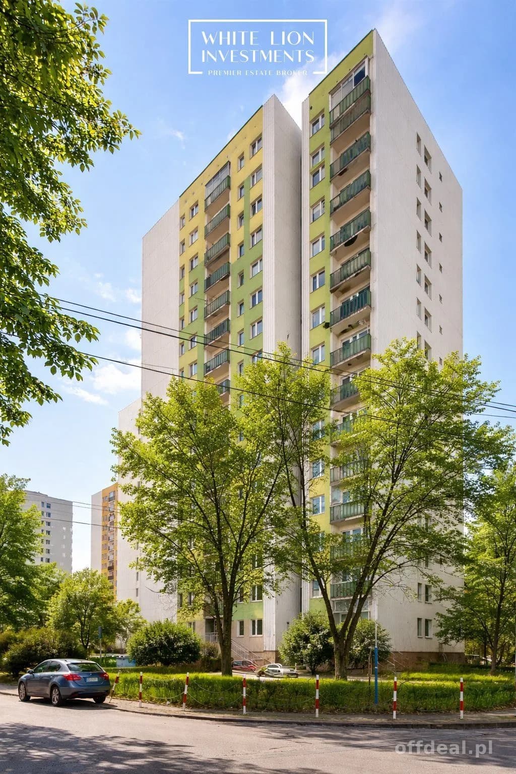 3 pokoje | 56,8 m² | Bielany | loggia | 2 komórki