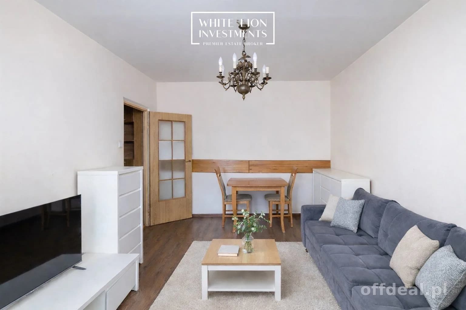 3 pokoje | 56,8 m² | Bielany | loggia | 2 komórki