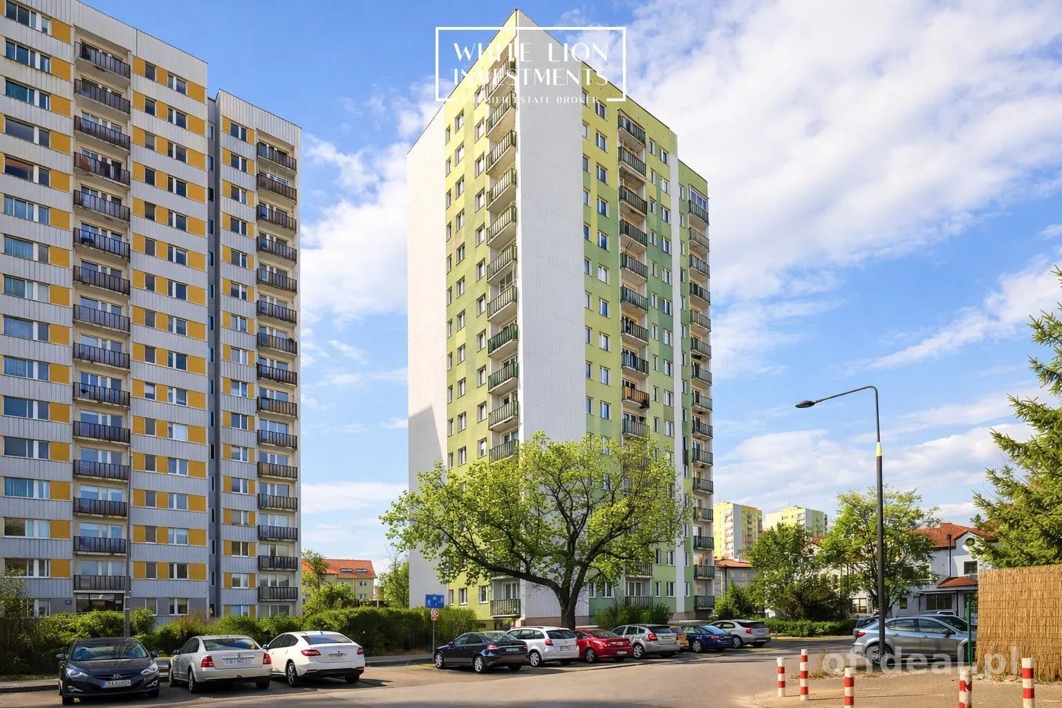 3 pokoje | 56,8 m² | Bielany | loggia | 2 komórki