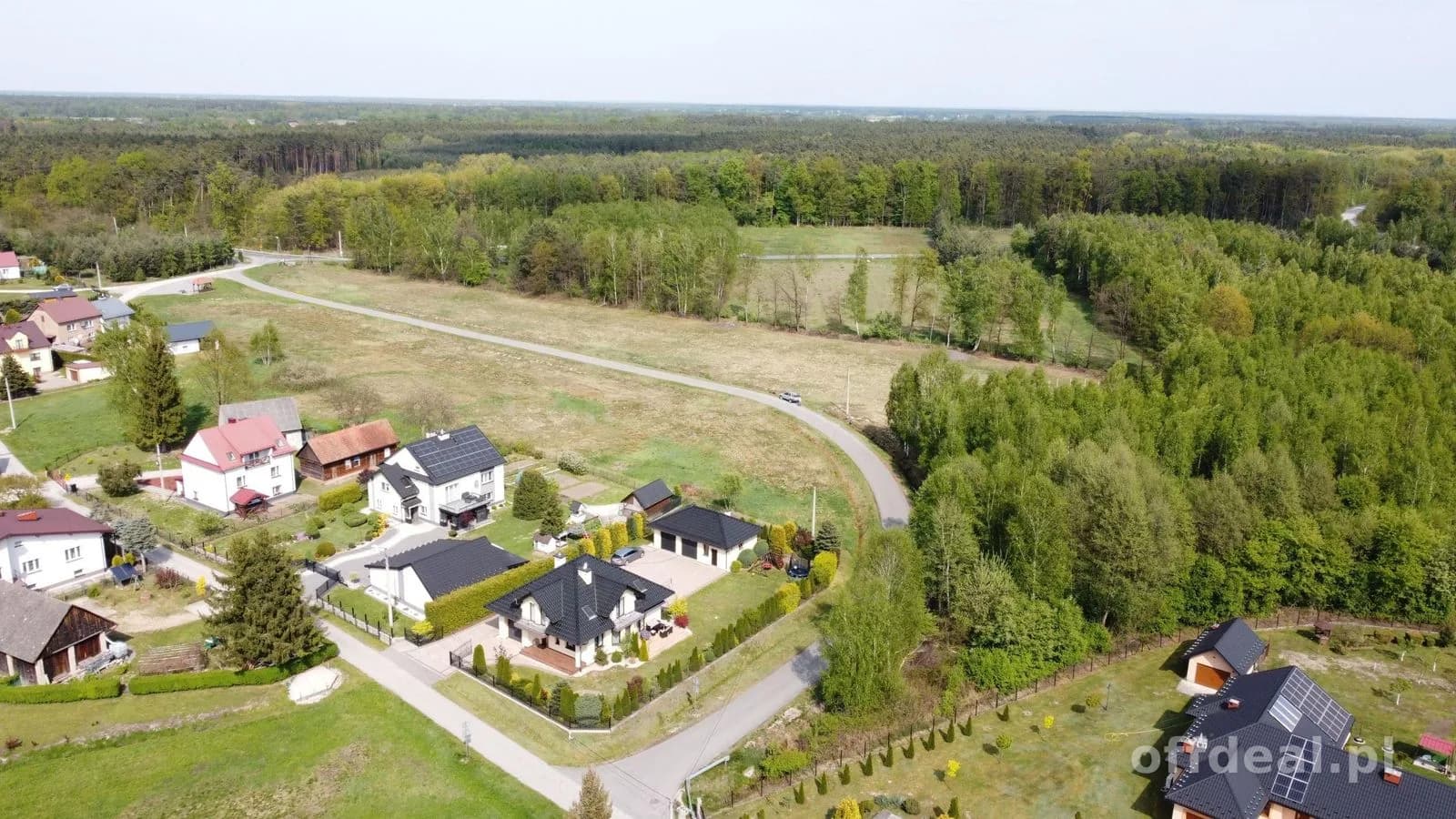 1,75 hektara działka budowlana koło Brzeska