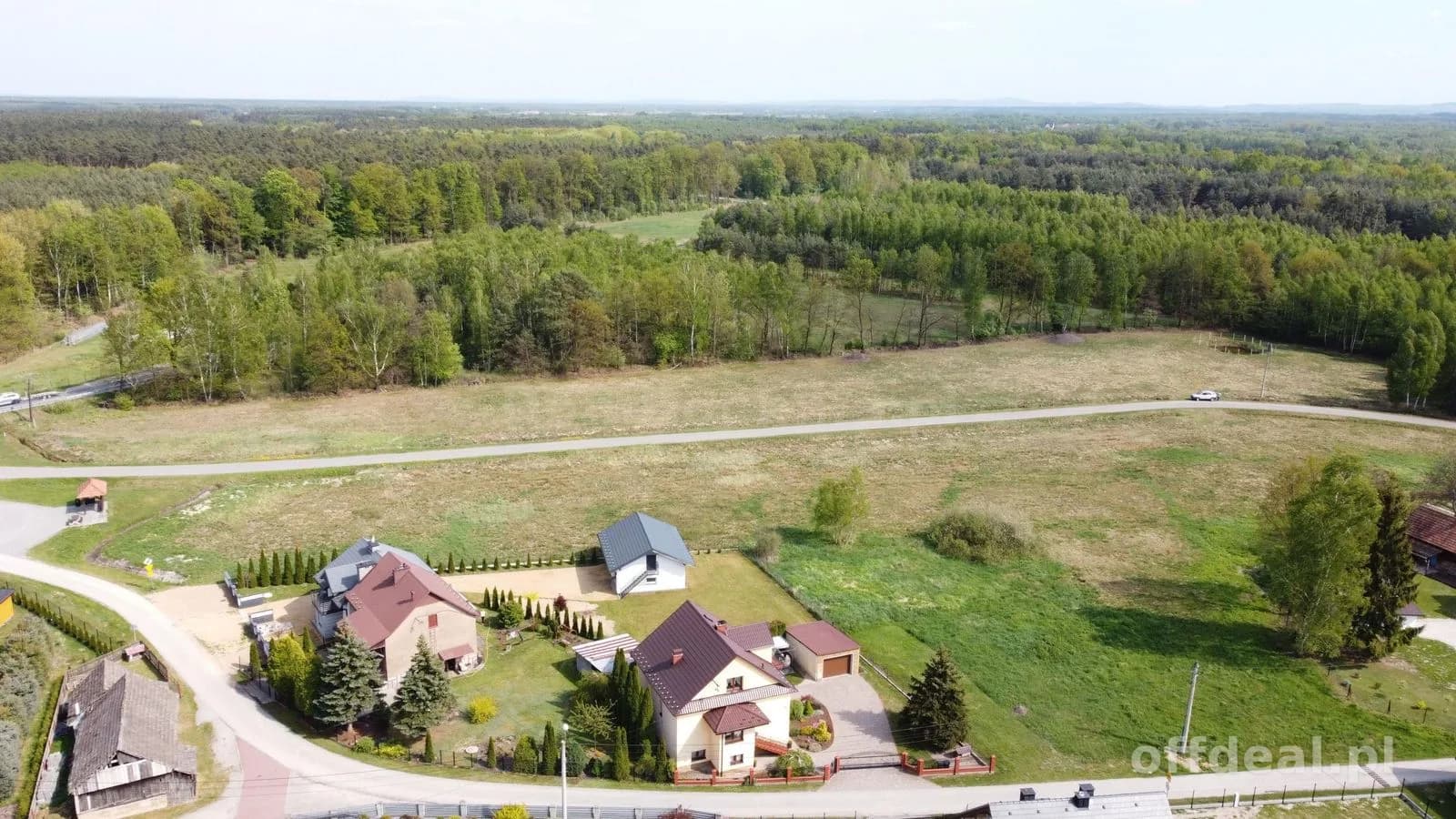 1,75 hektara działka budowlana koło Brzeska