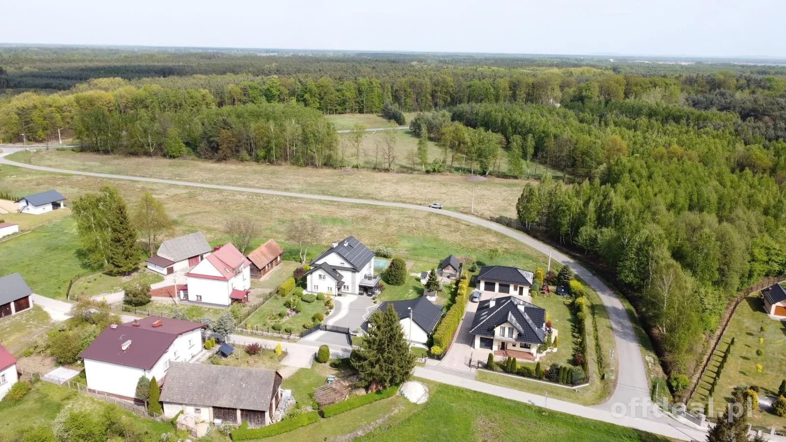 1,75 hektara działka budowlana koło Brzeska