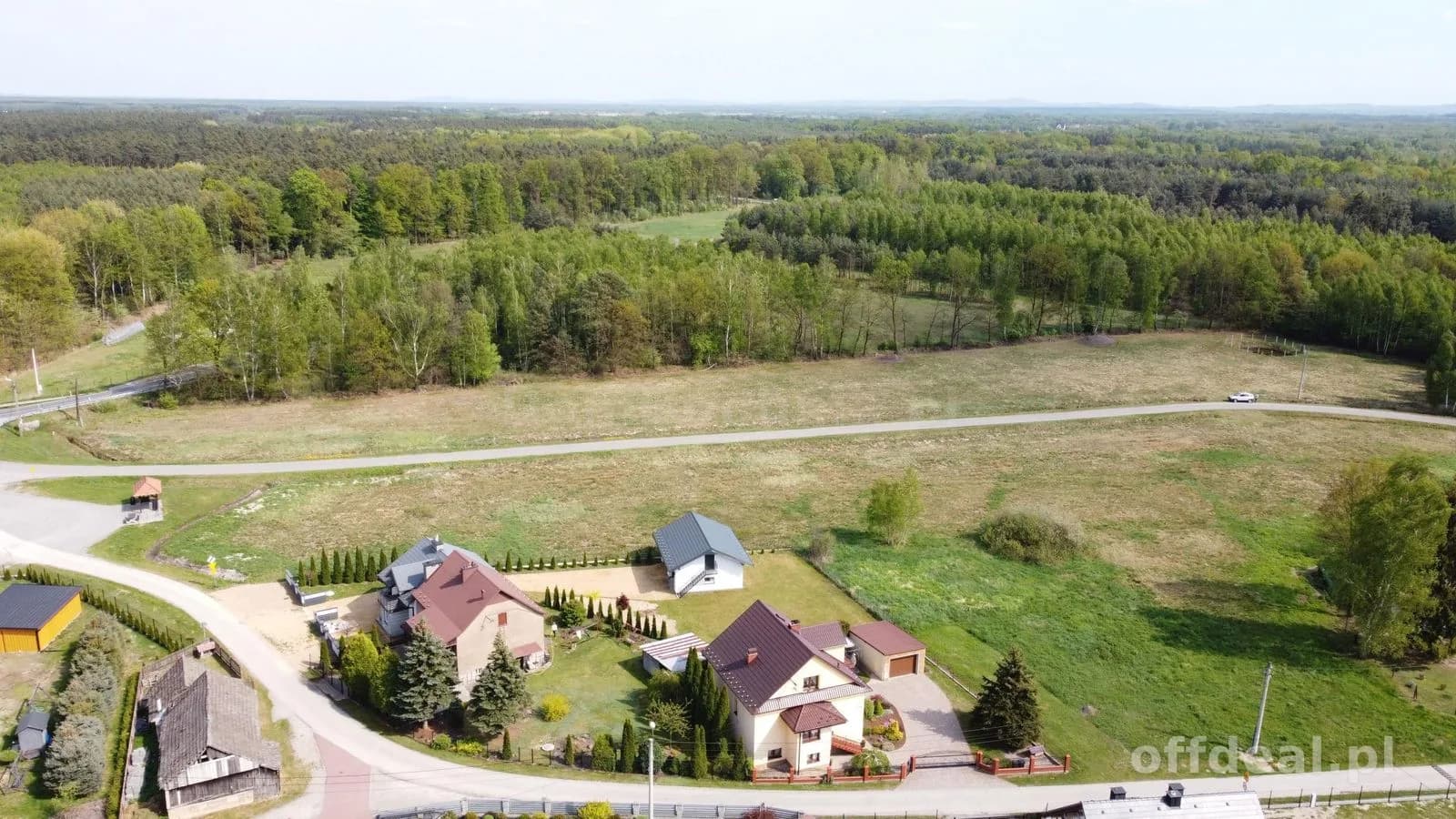 1,75 hektara działka budowlana koło Brzeska