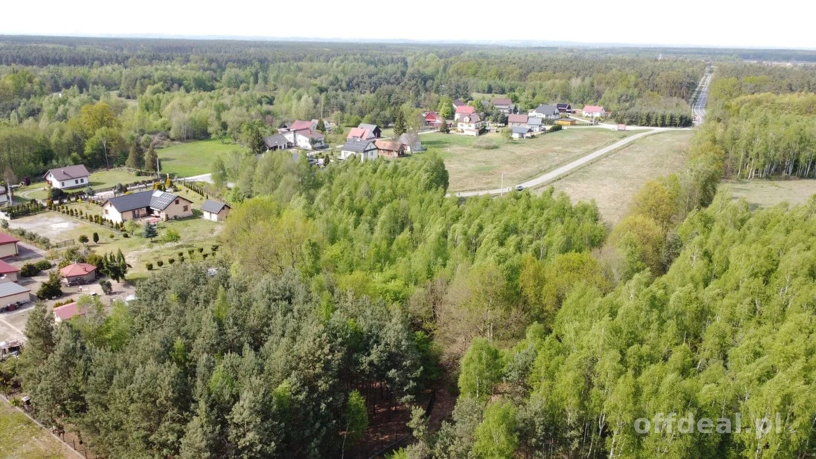 1,75 hektara działka budowlana koło Brzeska