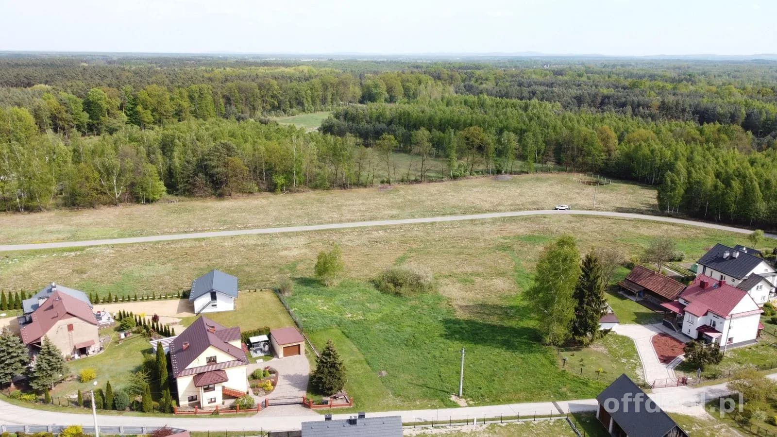 1,75 hektara działka budowlana koło Brzeska