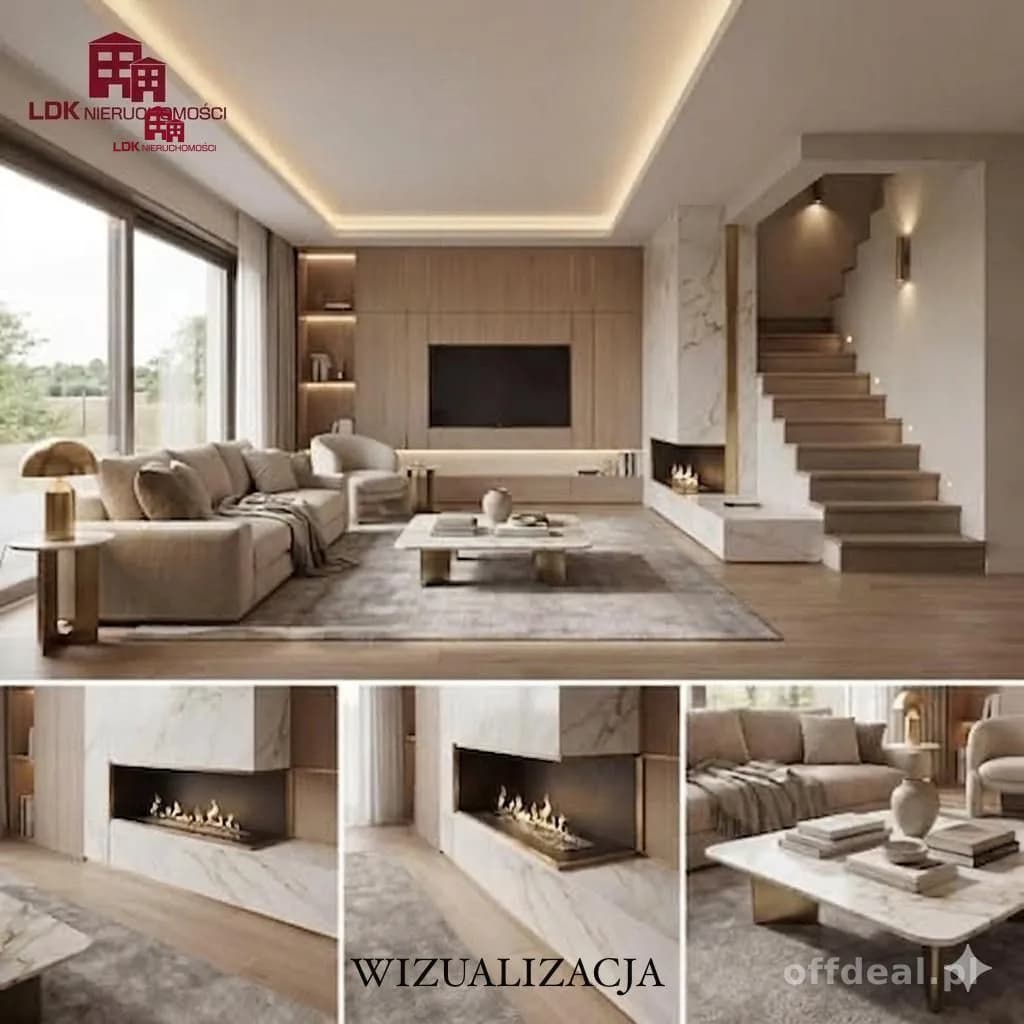 Nowoczesny dom w zabudowie bliźniaczej | 136 m² |