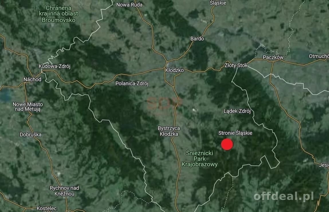 Działka MN/UT 13.890 m2 przy Jaskini Niedźwiedziej