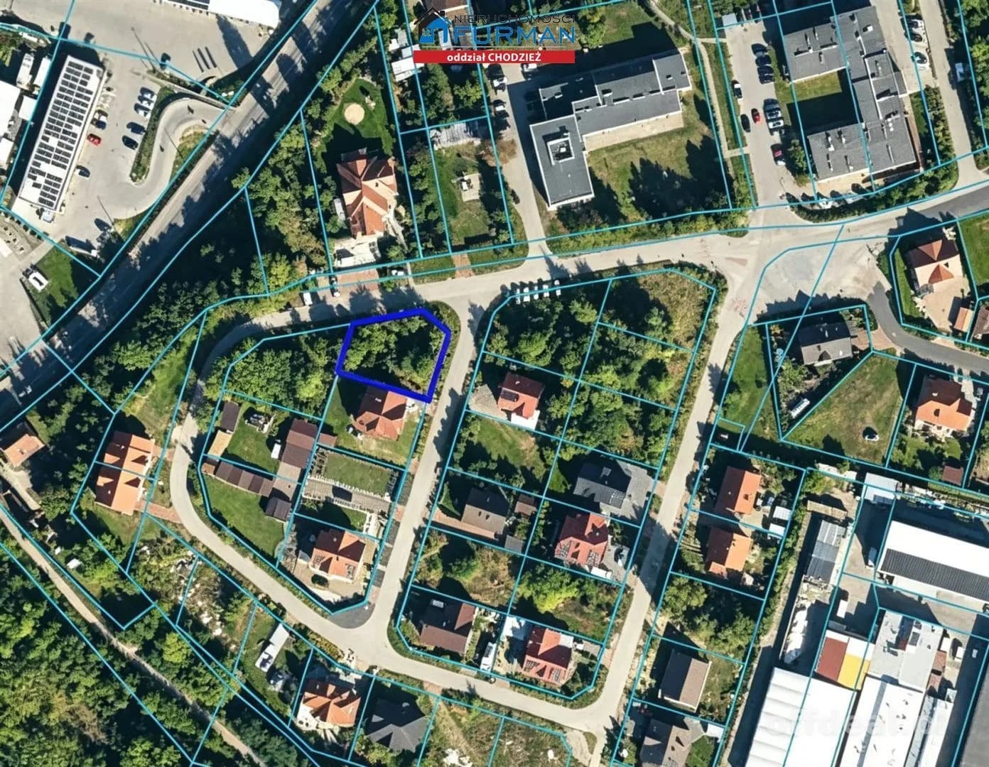 Na sprzedaż działka budowlana w Szamocinie