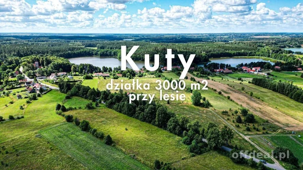 Kuty | działka 3000 m2 przy lesie