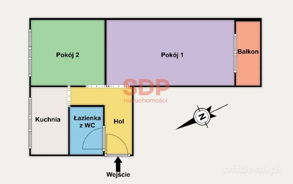 REZERWACJA! 2 pokoje z balkonem, do wprowadzenia