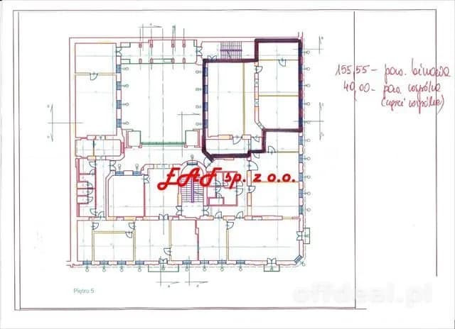 bien commercial à louer à Warszawa, Śródmieście, Śródmieście Południowe | 155,55 m²