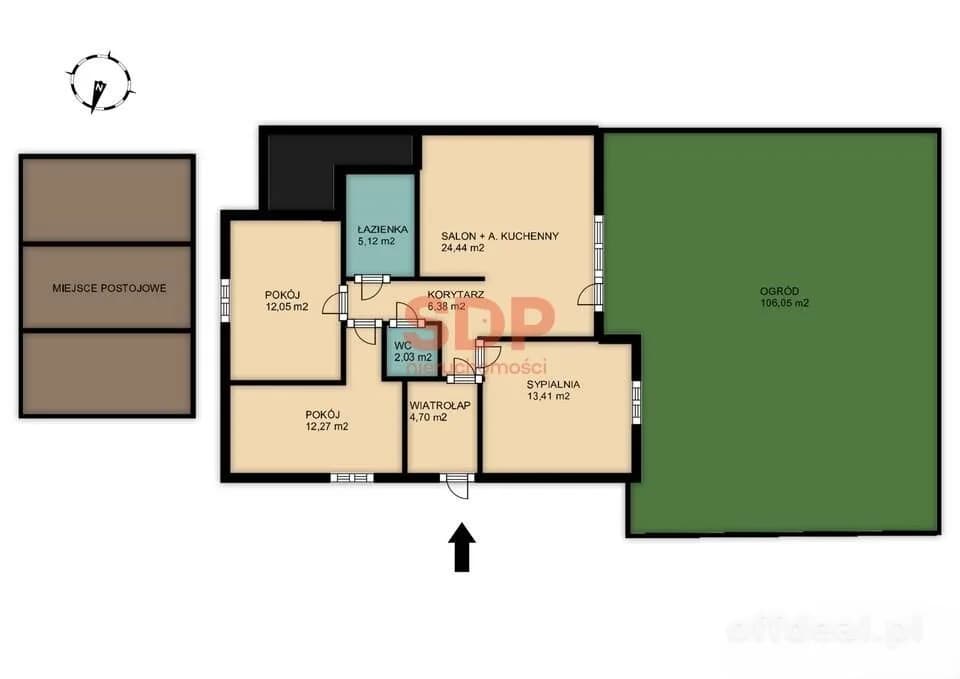 appartement à vendre à Wysoka | 4 pièces | 80,4 m²