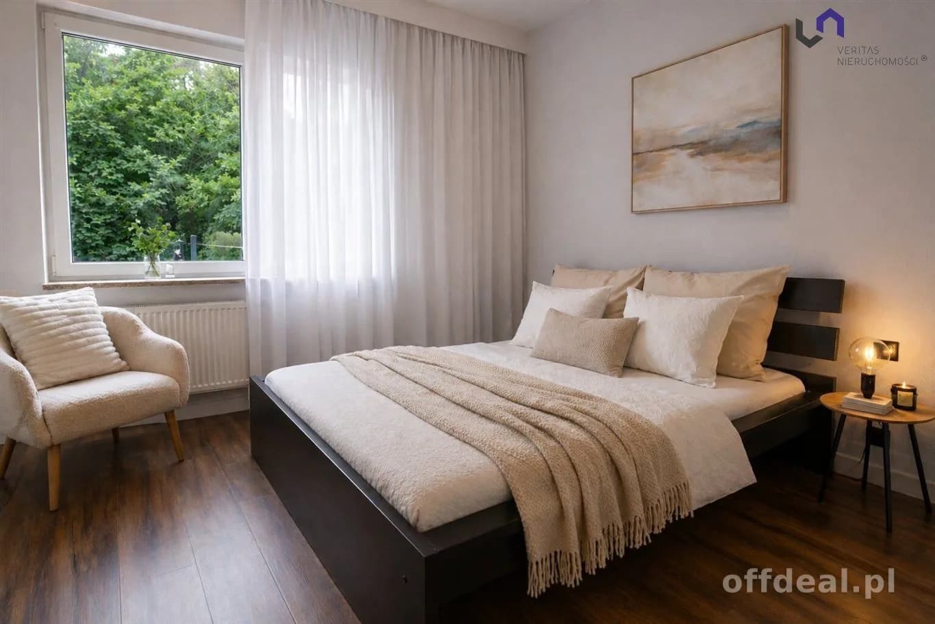 Apartament w cichej i spokojnej okolicy. Kameralne