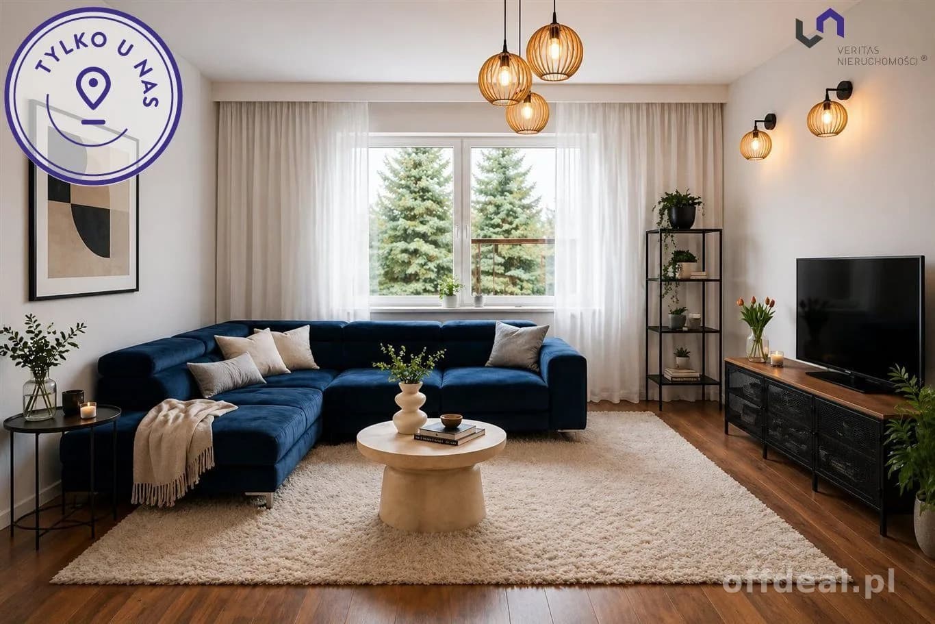 Apartament w cichej i spokojnej okolicy. Kameralne