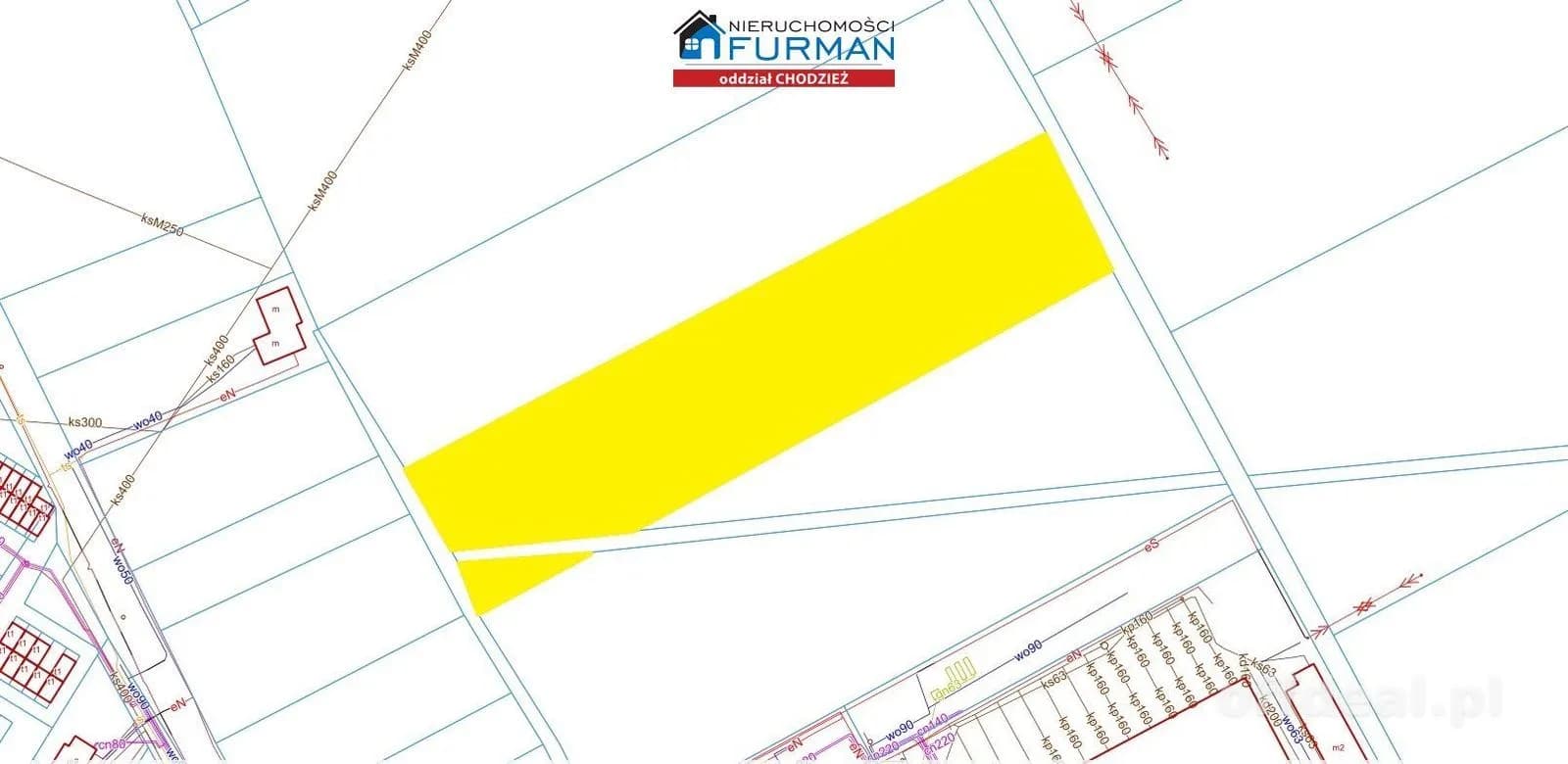 terrain à vendre à Ryczywół | 8 300 m²